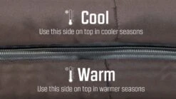 Outwell Contour Supreme Slaapzak - Grijs -Camping Kortings Winkel 1069 1900 5709388112675 contour supreme coffee feature photo9