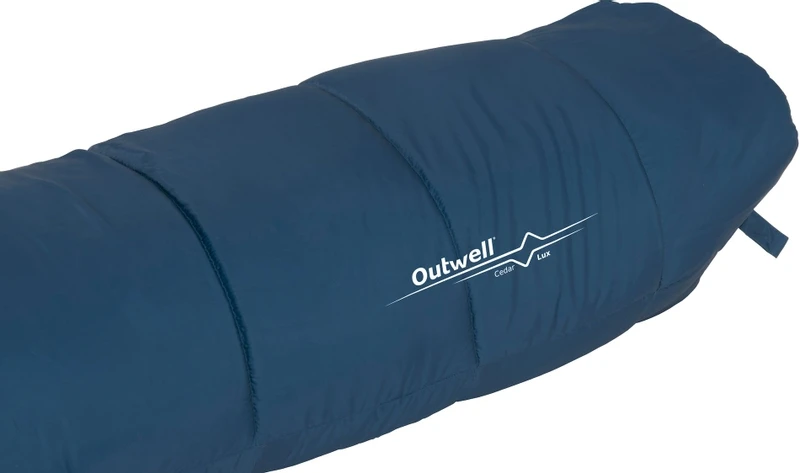 Outwell Cedar Lux mummy slaapzak - Blauw Outwell Cedar Lux Mummy Slaapzak - Blauw -Camping Kortings Winkel