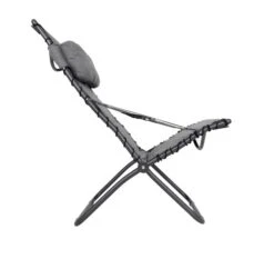 Crespo Tex Comfort AP-262 Loungestoel - Lichtgrijs -Camping Kortings Winkel 1148406 04 1 1 1