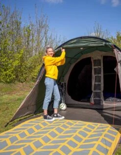 Easy Camp Galaxy 400 Rustic Green Tunneltent - 4 Personen -Camping Kortings Winkel 1148 900 mg 9171