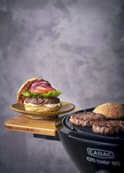 CADAC Citi Chef 50 Gasbarbecue - Zwart -Camping Kortings Winkel 1900 1357 citi chef 50 food 2