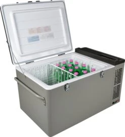 Engel MD60F Compressor Koelbox - 60 Liter -Camping Kortings Winkel 1900 1731 md60f deckel offen