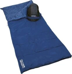 Polydaun Beach House XL Slaapzak - Donkerblauw -Camping Kortings Winkel 1900 1900 polydaun beach house xl slaapzak donkerblauw