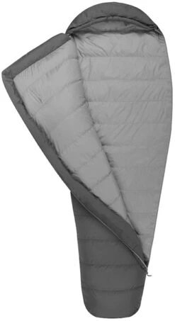 Sea To Summit Treeline Long Slaapzak - Grijs -Camping Kortings Winkel 1900 1900 sea to summit treeline tli down sleeping bag detail 4