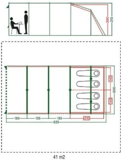 Coleman Meadowood 4L Tunneltent - 4 Persoons 4 Coleman Meadowood 4L Tunneltent - 4 Persoons -Camping Kortings Winkel 614 1200 meadowood 4l 5 1
