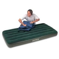 Intex Prestige Downy Luchtbed - Eenpersoons - Inclusief Batterijpomp -Camping Kortings Winkel 66967 03