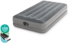 Intex Prestige Mid-Rise Luchtbed - Eenpersoons - Ingebouwde Elektrische Pomp -Camping Kortings Winkel 745 1200 intex twin prestige mid rise luchtbed 1 persoons 2