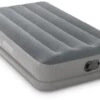 Intex Prestige Mid-Rise Luchtbed - Eenpersoons - Ingebouwde Elektrische Pomp -Camping Kortings Winkel 766 1200 intex twin prestige mid rise luchtbed 1 persoons