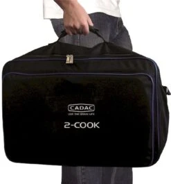 CADAC 2-Cook Pro Deluxe - 2-pits Kooktoestel -Camping Kortings Winkel 900 1200 2 cook carry bag