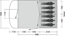 Easy Camp Palmdale 600 Tunneltent - 6 Persoons 16 Easy Camp Palmdale 600 Tunneltent - 6 Persoons -Camping Kortings Winkel 900 1322 d1c7c481 31f5 427b 8016 677c10476fce 1280x960