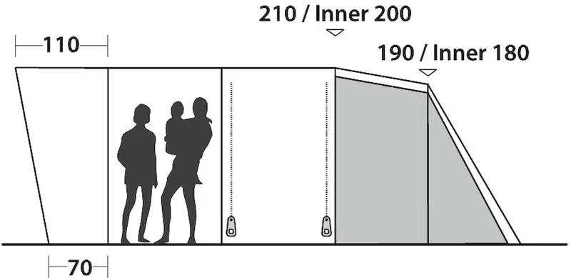 Easy Camp Palmdale 600 tunneltent - 6 persoons Easy Camp Palmdale 600 Tunneltent - 6 Persoons -Camping Kortings Winkel 900 1452 45dbbfc2 9661 473a aa6a