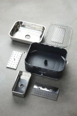 Barbecook Carlo Houtskool Tafelbarbecue - Grijs -Camping Kortings Winkel 900 600 bc cha 1015 sf 06 hr