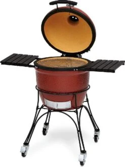 Kamado Joe Classic Barbecue -Camping Kortings Winkel 900 674 classic red cart poly 01