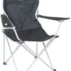 Camp Gear Compact Vouwstoel - Zwart -Camping Kortings Winkel 900 737 1267201