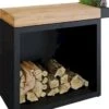 OFYR Butcher Block Storage 90 Black - Teak Wood -Camping Kortings Winkel 900 753 butcher block storage 90 black tw