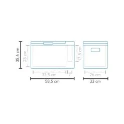 Mestic MCC-25 Compressor Koelbox - 25 Liter -Camping Kortings Winkel 900 900 1502930h5