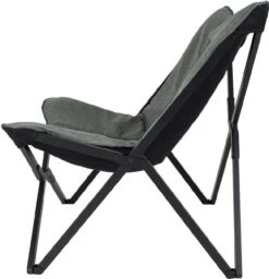 Bo-Camp Industrial Molfat Relaxstoel - Groen/Grijs -Camping Kortings Winkel 900 912 1200353 06