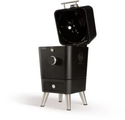 Everdure 4K Houtskool Barbecue Met Beschermhoes - Mat Zwart 4 Everdure 4K Houtskool Barbecue Met Beschermhoes - Mat Zwart -Camping Kortings Winkel 9312646033740 5 copy