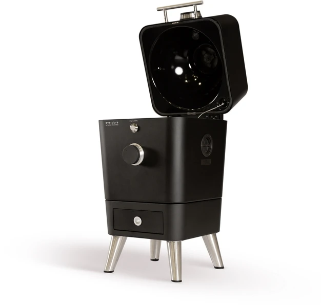 Everdure 4K houtskool barbecue met beschermhoes - mat zwart Everdure 4K Houtskool Barbecue Met Beschermhoes - Mat Zwart -Camping Kortings Winkel 9312646033740 5 copy