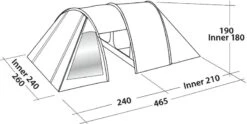 Easy Camp Galaxy 400 Steel Blue Tunneltent - 4 Personen -Camping Kortings Winkel 932 1900 3186c636 4f86 4c19 91d7 021f555dd42a 1280x960
