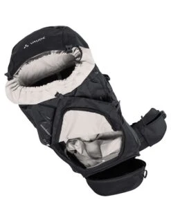 Vaude Asymmetric Rugzak - 52 + 8 Liter - Zwart - Dames -Camping Kortings Winkel as4