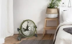 Bestron Snoerloze Vloerventilator - Oplaadbare Accu -Camping Kortings Winkel bestron vloerventilator 1