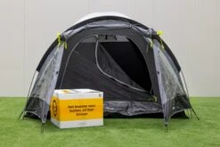 Kampa Brighton Grey 3 Tunneltent - 3 Persoons -Camping Kortings Winkel brightongrey3 3