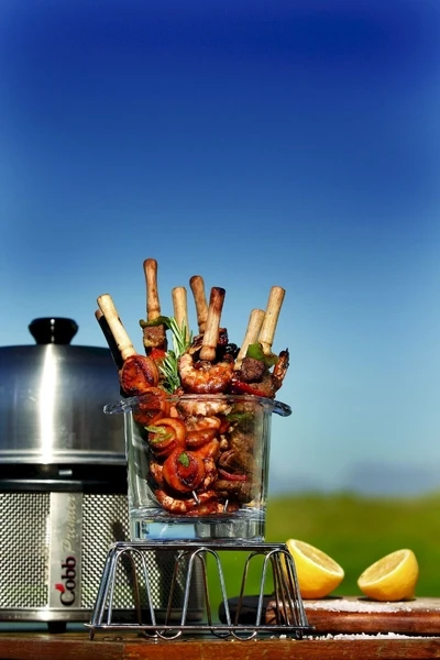 Cobb Premier houtskoolbarbecue - Grijs Cobb Premier Houtskoolbarbecue - Grijs -Camping Kortings Winkel cobb premier 3 1