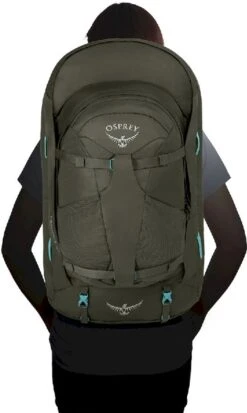 Osprey Fairview Backpack - 70 Liter - Zwart -Camping Kortings Winkel osprey fairview 70 zwart 5