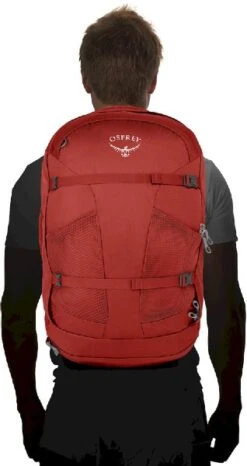 Osprey Farpoint Backpack - 40 Liter- Zwart -Camping Kortings Winkel osprey farpoint 40 zwart 4