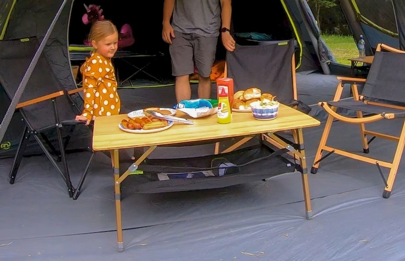 Zempire Kitpac V2 Campingtafel - Groot - 100 x 65 - Bamboe Zempire Kitpac V2 Campingtafel - Groot - 100 X 65 - Bamboe -Camping Kortings Winkel zempire kitpac v2 campingtafel groot 10